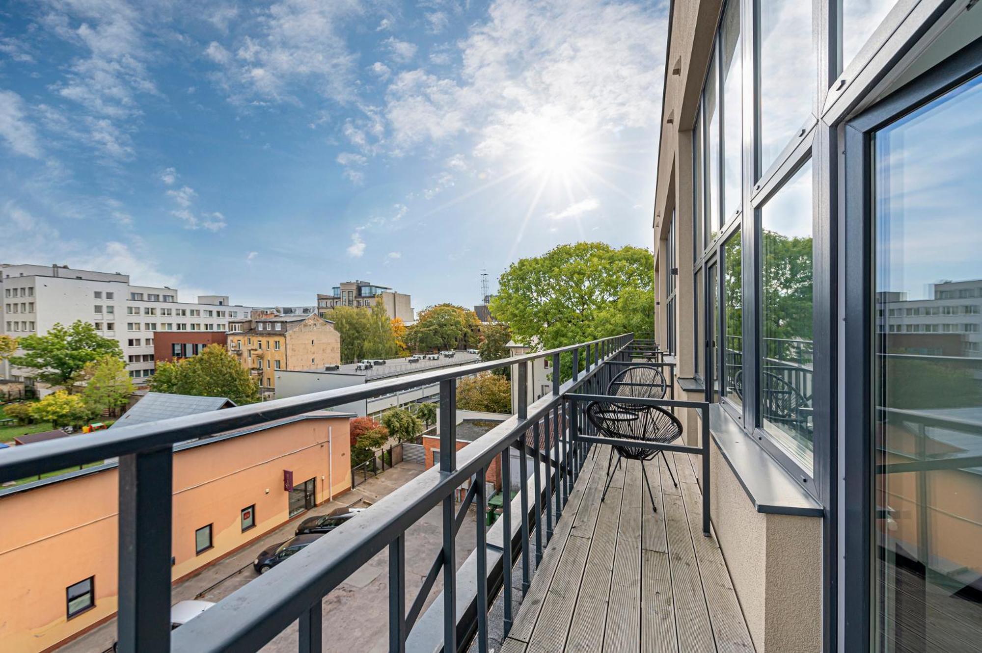 Mini Loft 1 Bd Apt By Hostlovers Kaunas Bagian luar foto