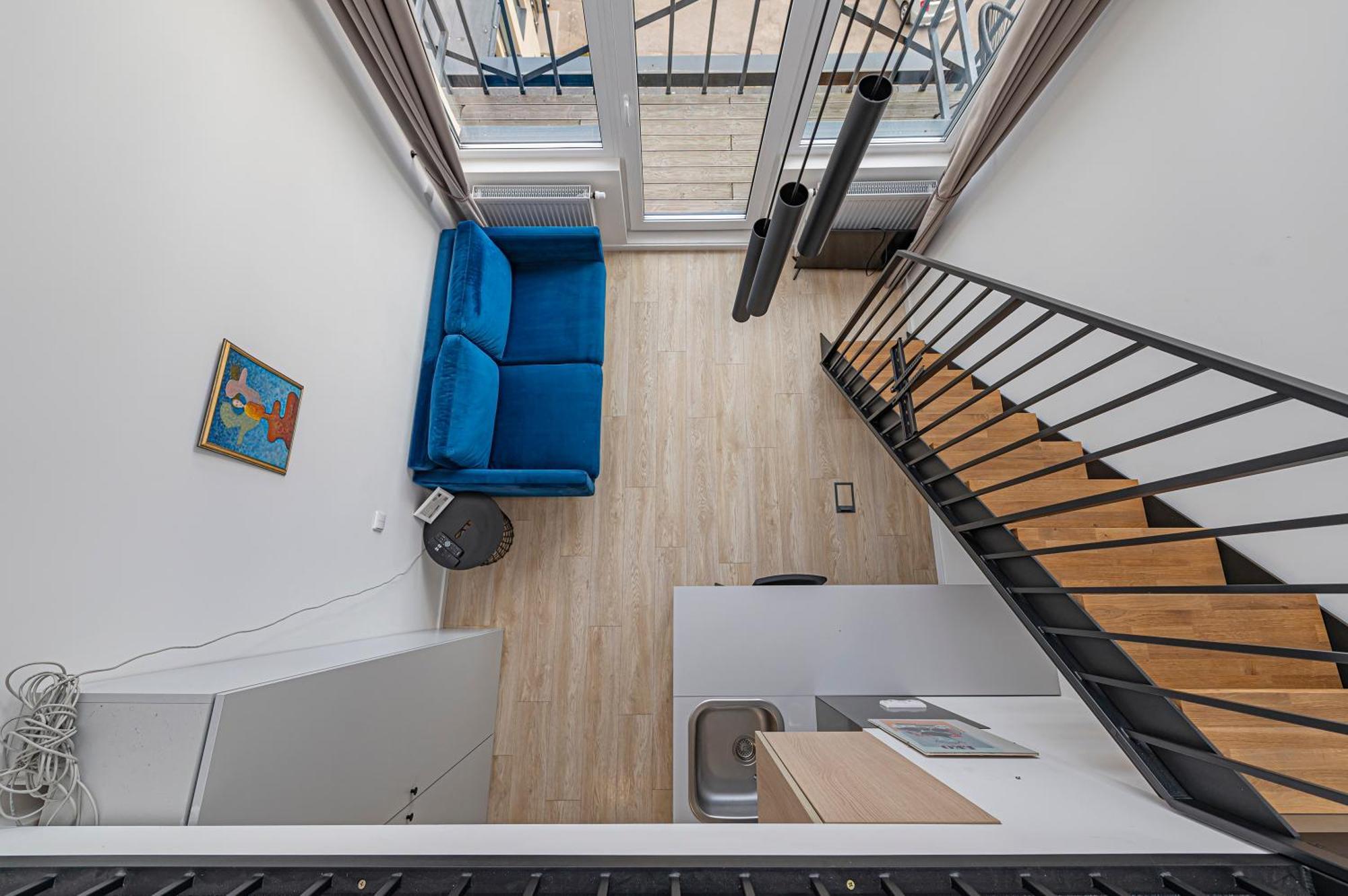 Mini Loft 1 Bd Apt By Hostlovers Kaunas Bagian luar foto