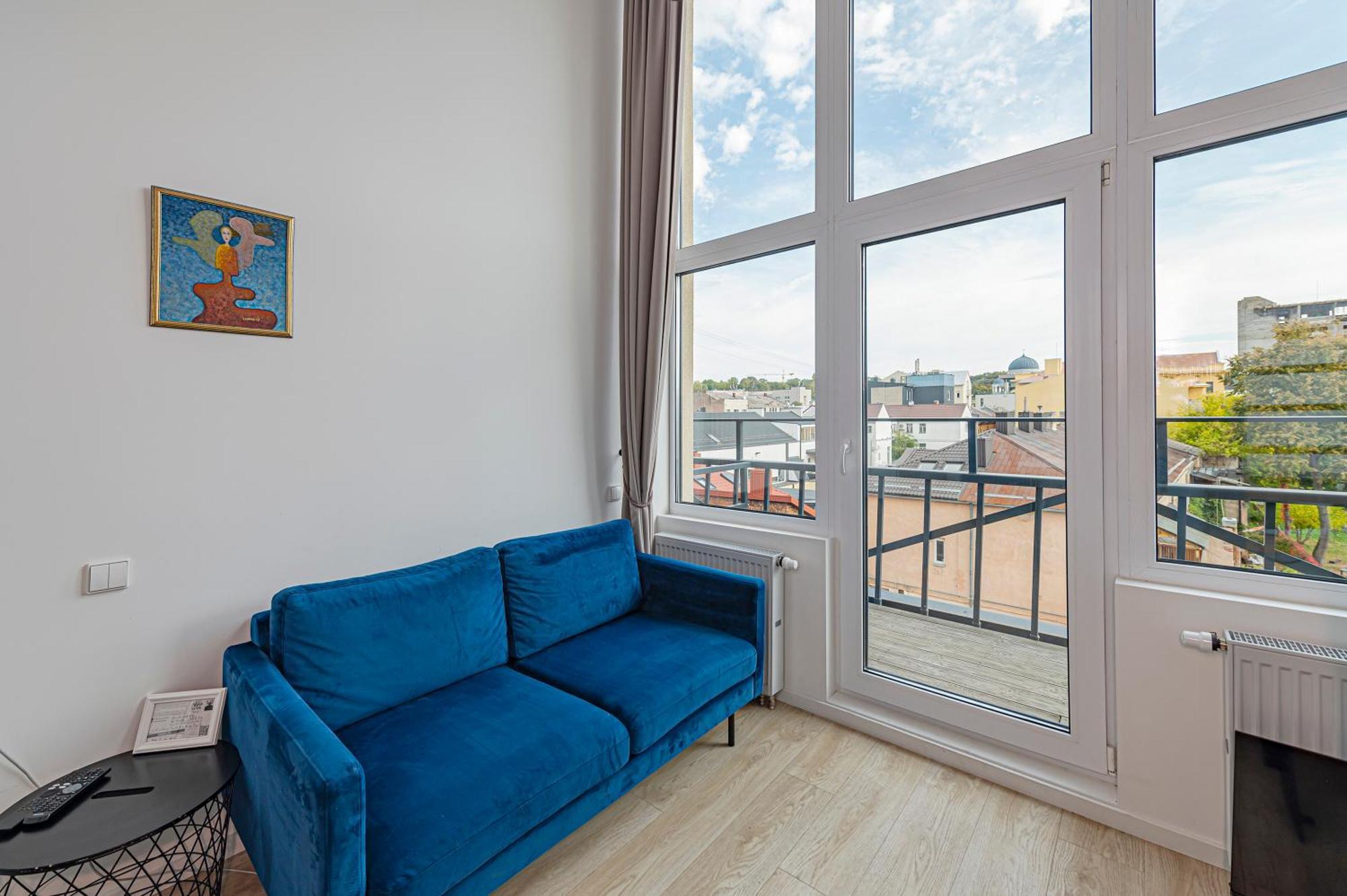 Mini Loft 1 Bd Apt By Hostlovers Kaunas Bagian luar foto